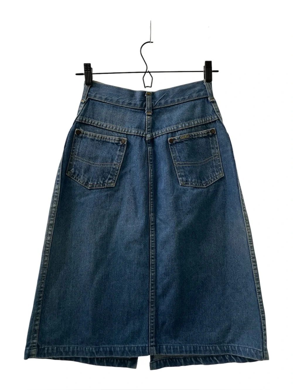 Vintage Oshkosh Denim Midi Skirt
